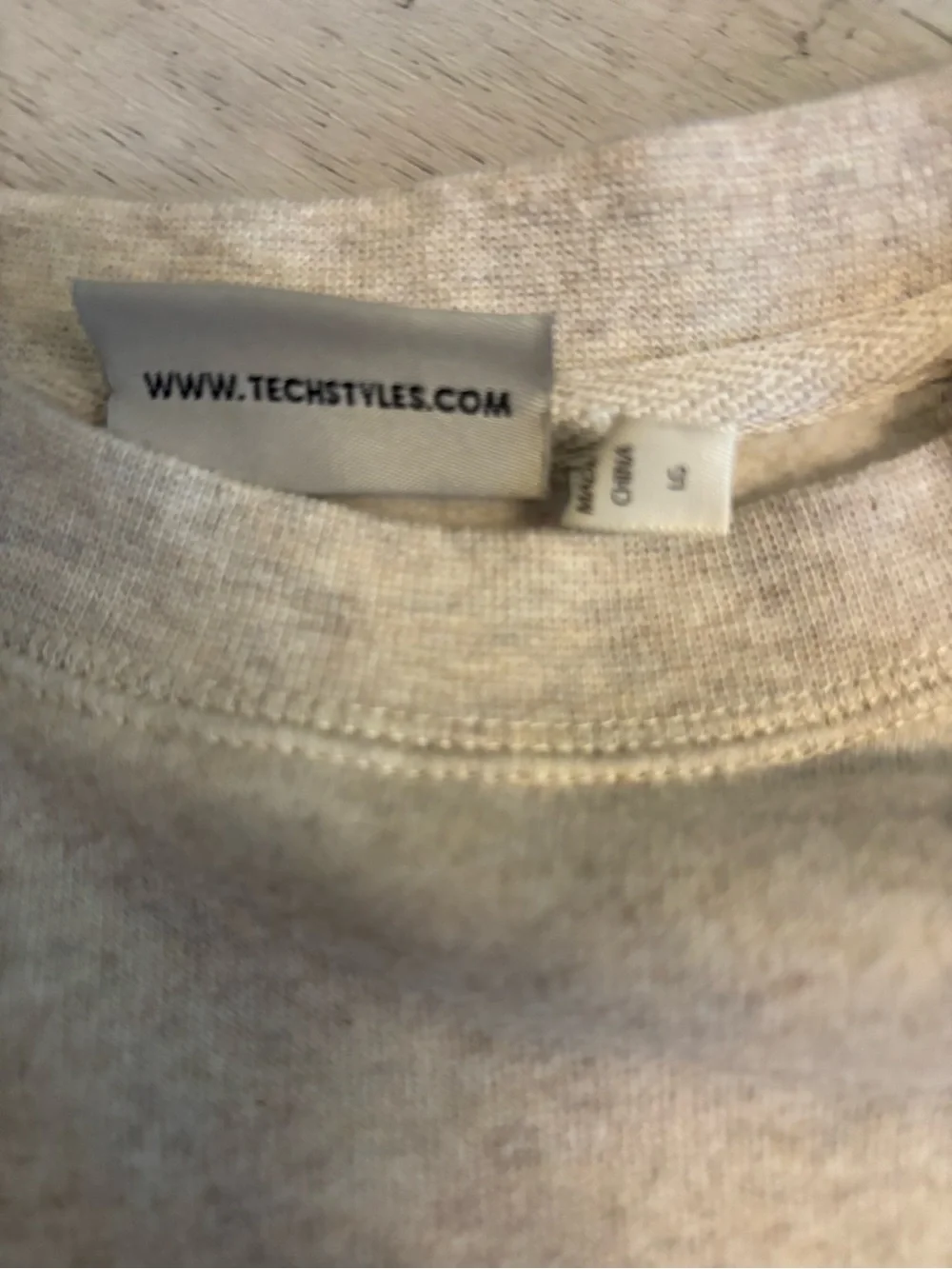 Breckenridge Colorado Beige Graphic Crewneck Sweatshirt